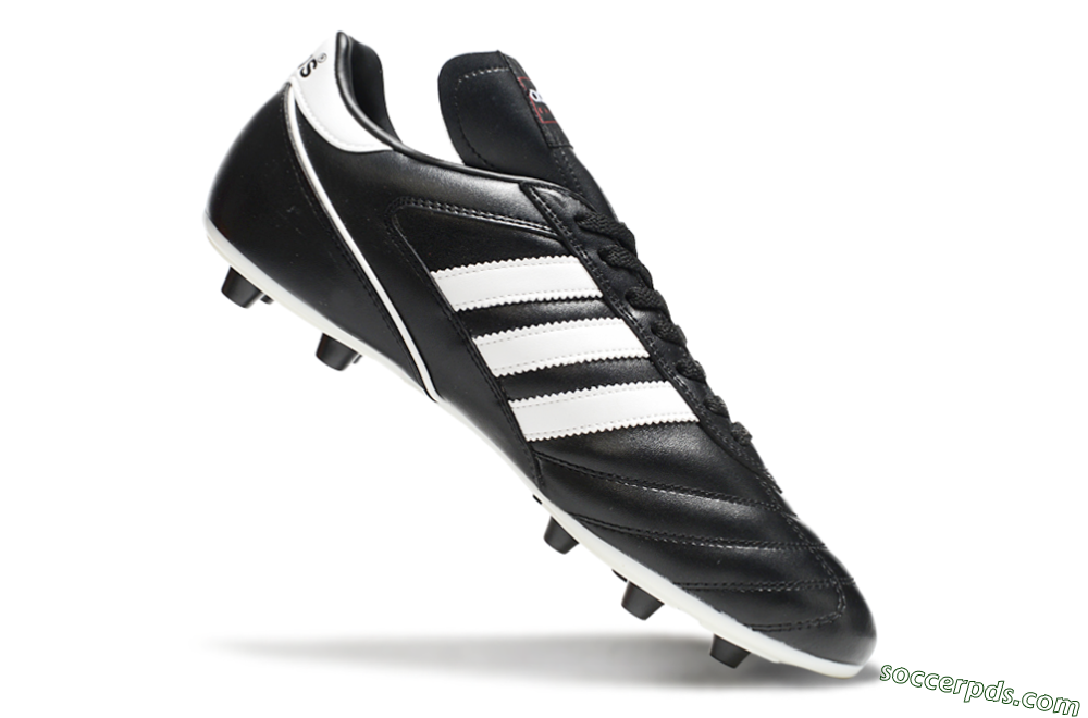 Adidas Kaiser 5 FG Low-Tops Football Boots - Black/White 4
