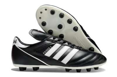 Adidas Kaiser 5 FG Low-Tops Football Boots - Black/White