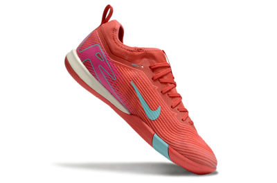 Nike Air Zoom Mercurial Vapor 16 Pro IC Low-Tops Football Shoes - Red/Jade/Pink