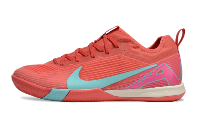 Nike Air Zoom Mercurial Vapor 16 Pro IC Low-Tops Football Shoes - Red/Jade/Pink