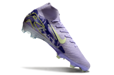 Nike Air Zoom Mercurial Superfly 10 Elite FG High-Tops Football Boots - Purple/Yellow