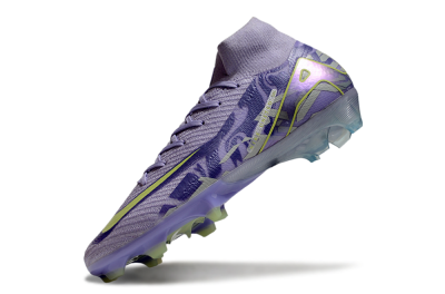 Nike Air Zoom Mercurial Superfly 10 Elite FG High-Tops Football Boots - Purple/Yellow