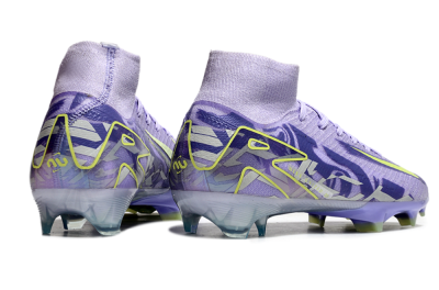 Nike Air Zoom Mercurial Superfly 10 Elite FG High-Tops Football Boots - Purple/Yellow