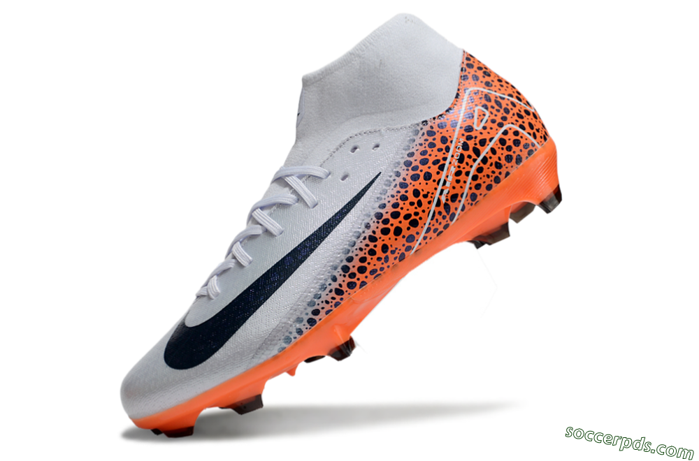 Nike Air Zoom Mercurial Superfly 10 Elite FG High-Tops Football Boots - Grey/Black/Leopard 5