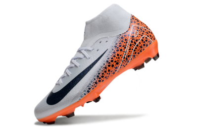 Nike Air Zoom Mercurial Superfly 10 Elite FG High-Tops Football Boots - Grey/Black/Leopard