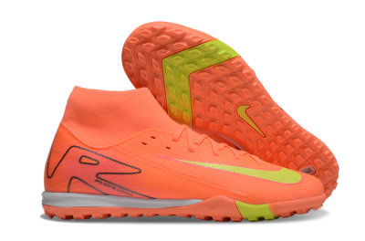 Nike Air Zoom Mercurial Superfly 10 Elite TF High-Tops Football Shoes - Red/Yellow/White