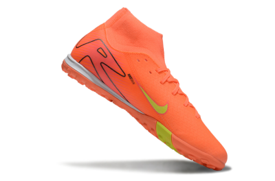 Nike Air Zoom Mercurial Superfly 10 Elite TF High-Tops Football Shoes - Red/Yellow/White