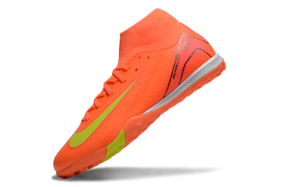 Nike Air Zoom Mercurial Superfly 10 Elite TF High-Tops Football Shoes - Red/Yellow/White