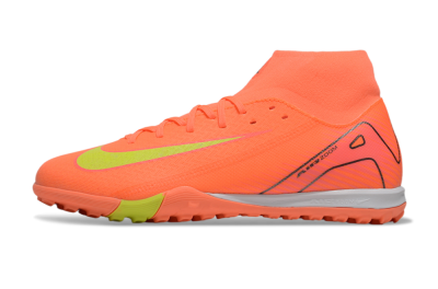 Nike Air Zoom Mercurial Superfly 10 Elite TF High-Tops Football Shoes - Red/Yellow/White