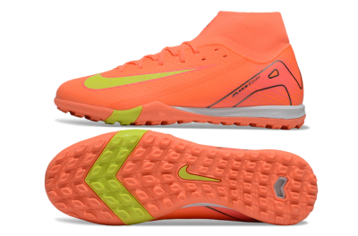 Nike Air Zoom Mercurial Superfly 10 Elite TF High-Tops Football Shoes - Red/Yellow/White