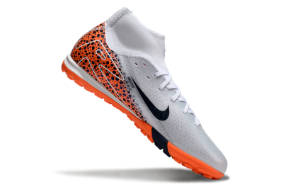 Nike Air Zoom Mercurial Superfly 10 Elite TF High-Tops Football Shoes - Grey/Black/Leopard