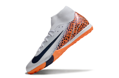 Nike Air Zoom Mercurial Superfly 10 Elite TF High-Tops Football Shoes - Grey/Black/Leopard