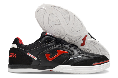 Joma Top Flex IC Low-Tops Football Shoes - Black/Red/White