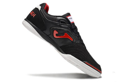 Joma Top Flex IC Low-Tops Football Shoes - Black/Red/White