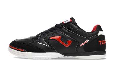 Joma Top Flex IC Low-Tops Football Shoes - Black/Red/White