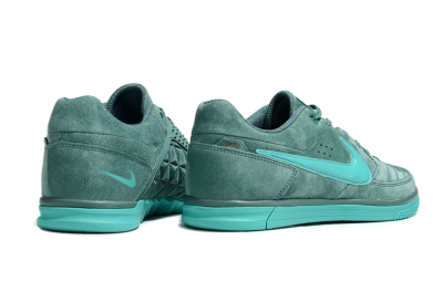 Nike Street Gato IC Low-Tops Football Shoes - Green/Green