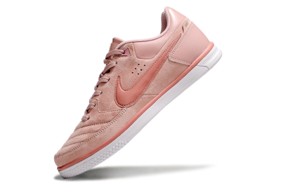 Nike Street Gato IC Low-Tops Football Shoes - Pink/White