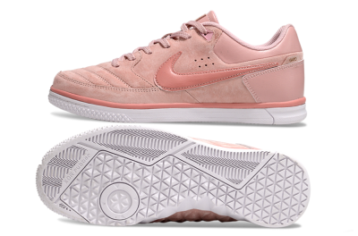 Nike Street Gato IC Low-Tops Football Shoes - Pink/White