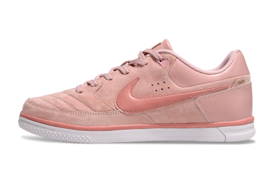 Nike Street Gato IC Low-Tops Football Shoes - Pink/White