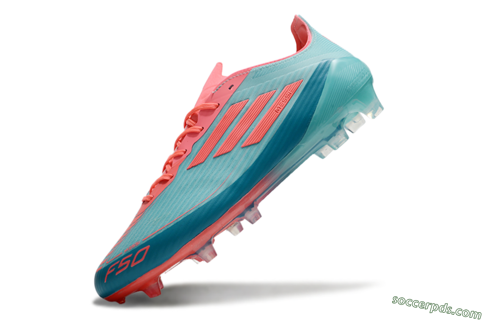 Adidas F50 Elite FG Low-Tops Football Boots - Jade/Red/Blue 5