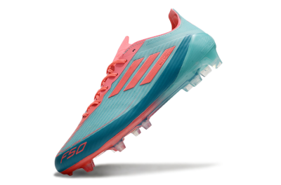 Adidas F50 Elite FG Low-Tops Football Boots - Jade/Red/Blue