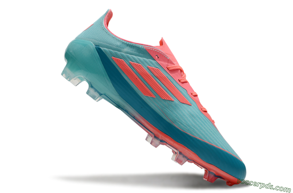 Adidas F50 Elite FG Low-Tops Football Boots - Jade/Red/Blue 4