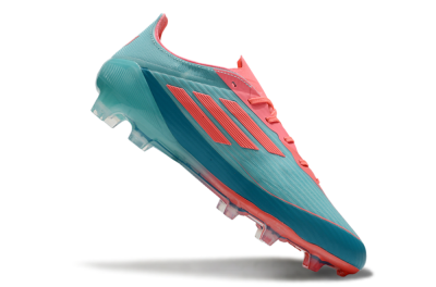 Adidas F50 Elite FG Low-Tops Football Boots - Jade/Red/Blue