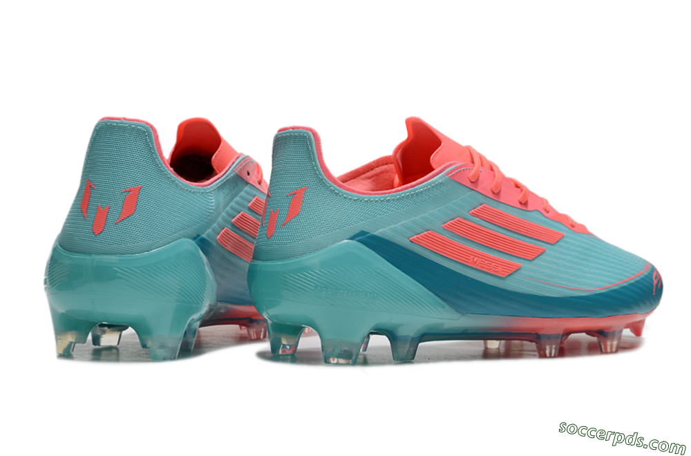 Adidas F50 Elite FG Low-Tops Football Boots - Jade/Red/Blue 6