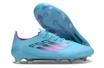 Adidas F50 Elite FG Low-Tops Football Boots - Jade/Purple/Black
