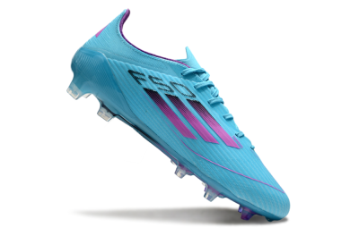 Adidas F50 Elite FG Low-Tops Football Boots - Jade/Purple/Black