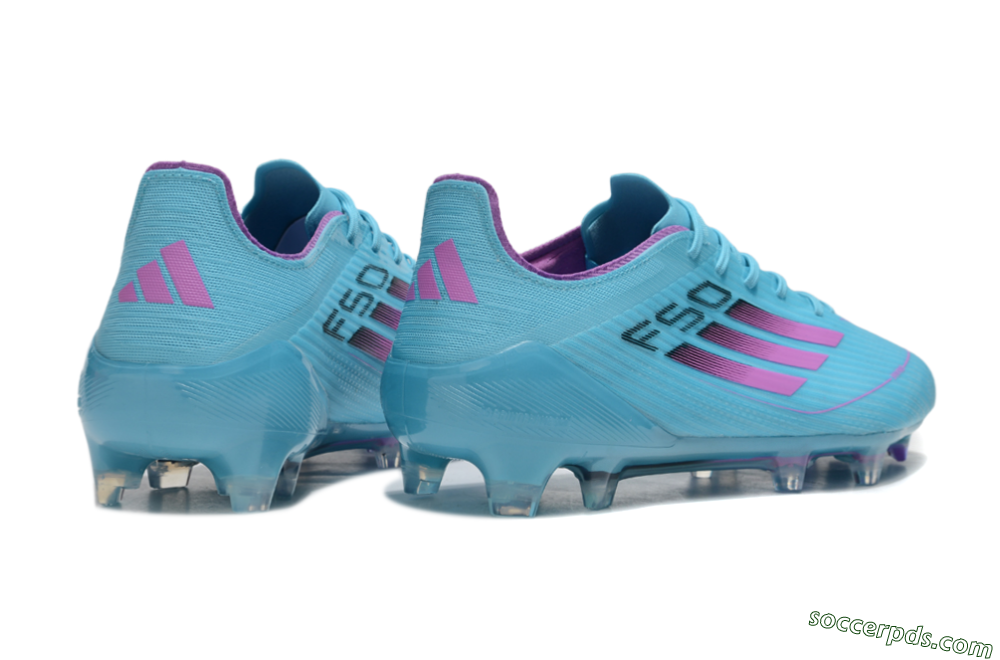 Adidas F50 Elite FG Low-Tops Football Boots - Jade/Purple/Black 6