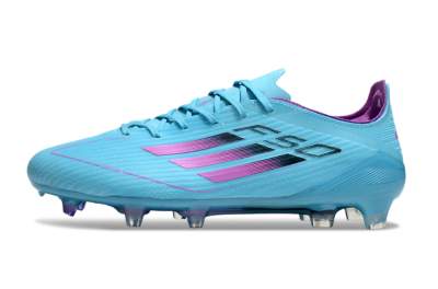 Adidas F50 Elite FG Low-Tops Football Boots - Jade/Purple/Black