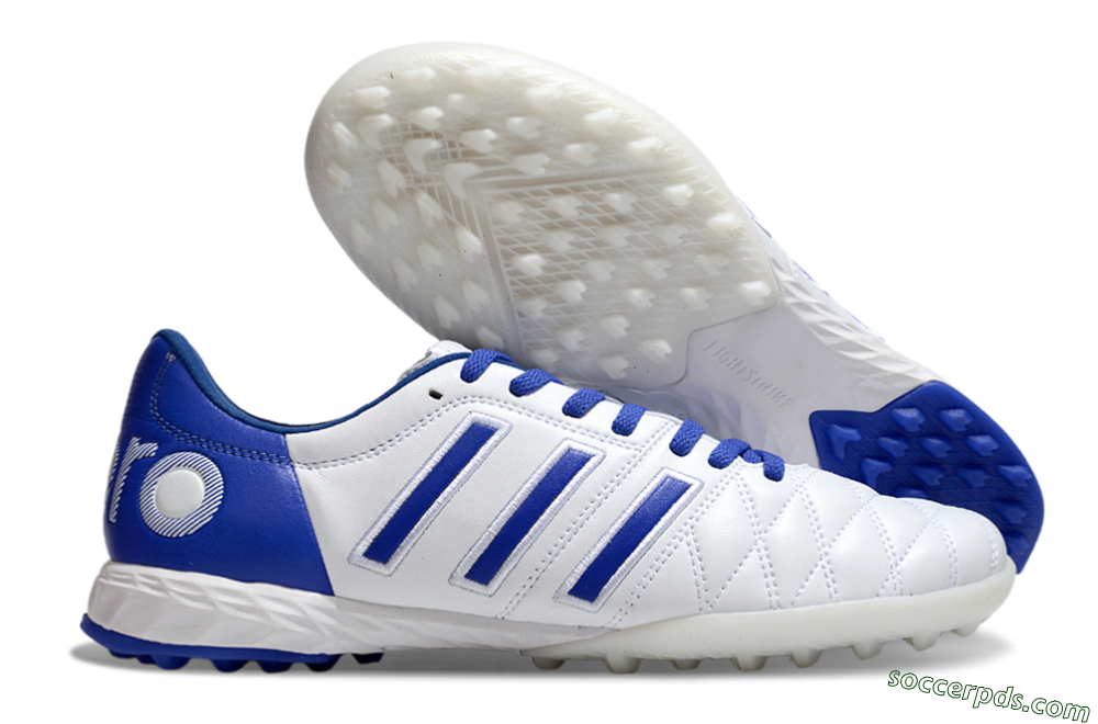 Adidas Adipure 11Pro x PD25 Trx TF Low-Tops Football Shoes - White/Blue 1