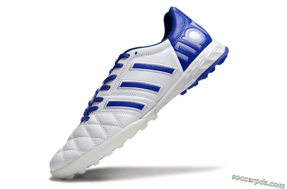 Adidas Adipure 11Pro x PD25 Trx TF Low-Tops Football Shoes - White/Blue 5