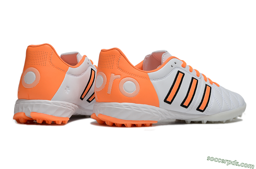 Adidas Adipure 11Pro x PD25 Trx TF Low-Tops Football Shoes - White/Black/Orange 6