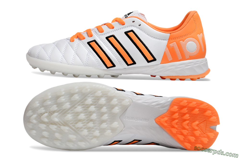 Adidas Adipure 11Pro x PD25 Trx TF Low-Tops Football Shoes - White/Black/Orange 0
