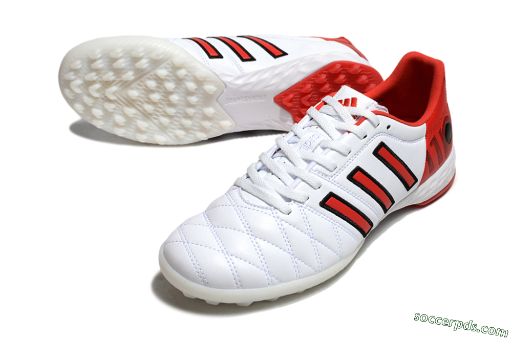 Adidas Adipure 11Pro x PD25 Trx TF Low-Tops Football Shoes - White/Red/Black 3