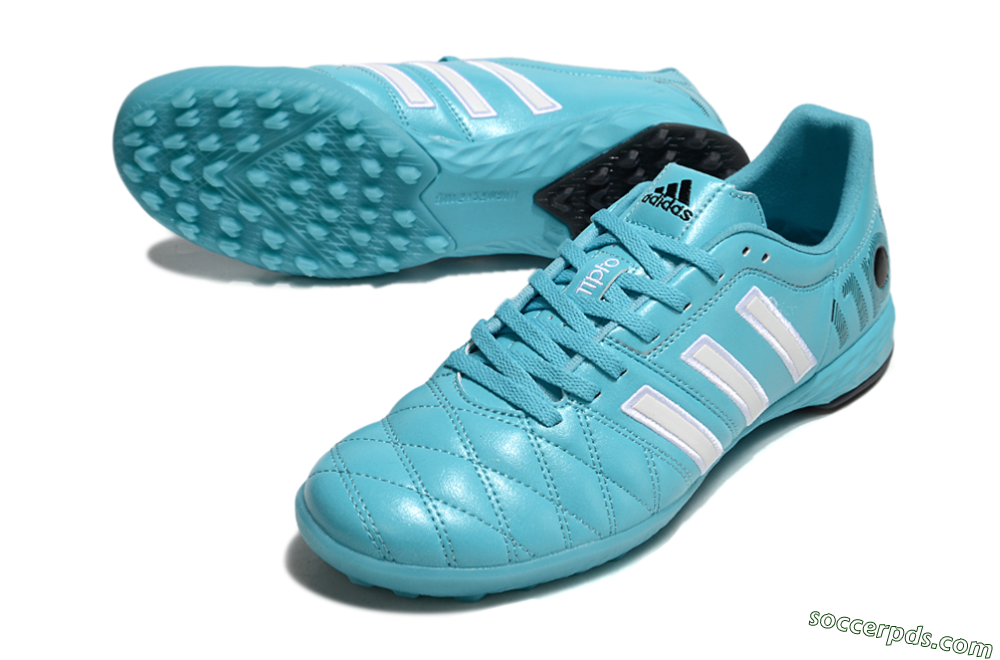 Adidas Adipure 11Pro x PD25 Trx TF Low-Tops Football Shoes - Blue/White/Black 3