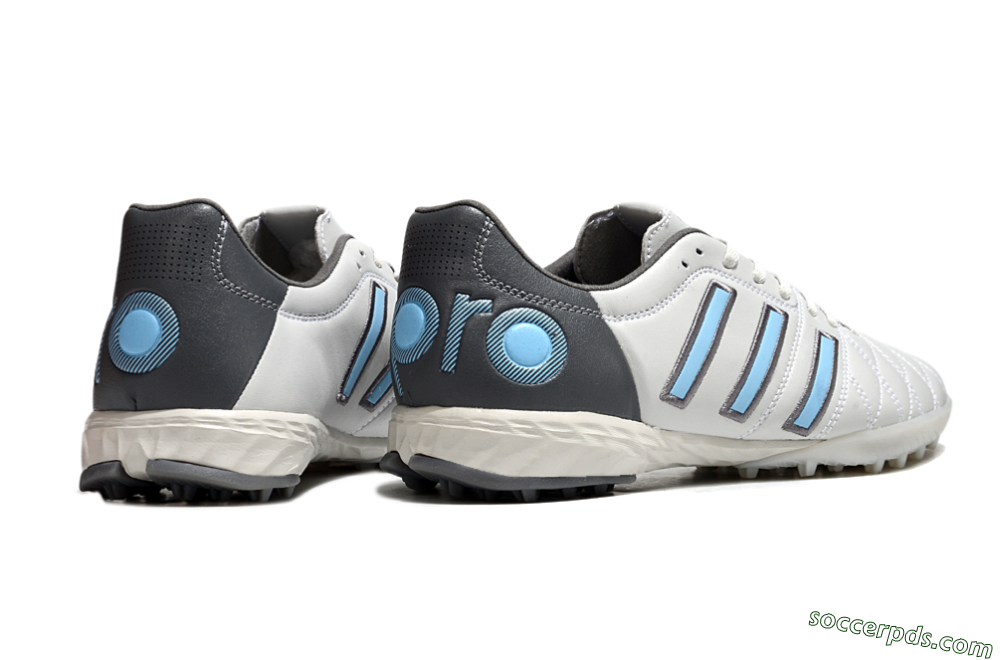 Adidas Adipure 11Pro x PD25 Trx TF Low-Tops Football Shoes - White/Blue/Black 6