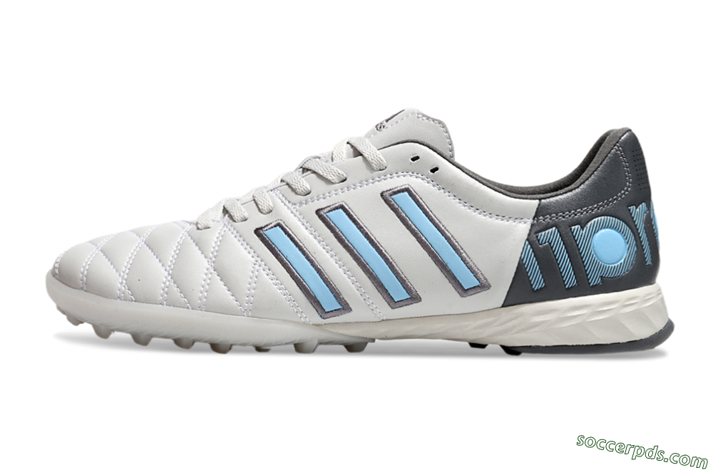 Adidas Adipure 11Pro x PD25 Trx TF Low-Tops Football Shoes - White/Blue/Black 2