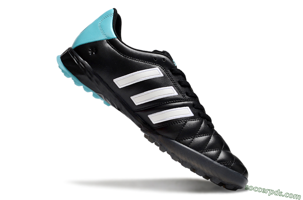 Adidas Adipure 11Pro x PD25 Trx TF Low-Tops Football Shoes - Black/White/Blue 4