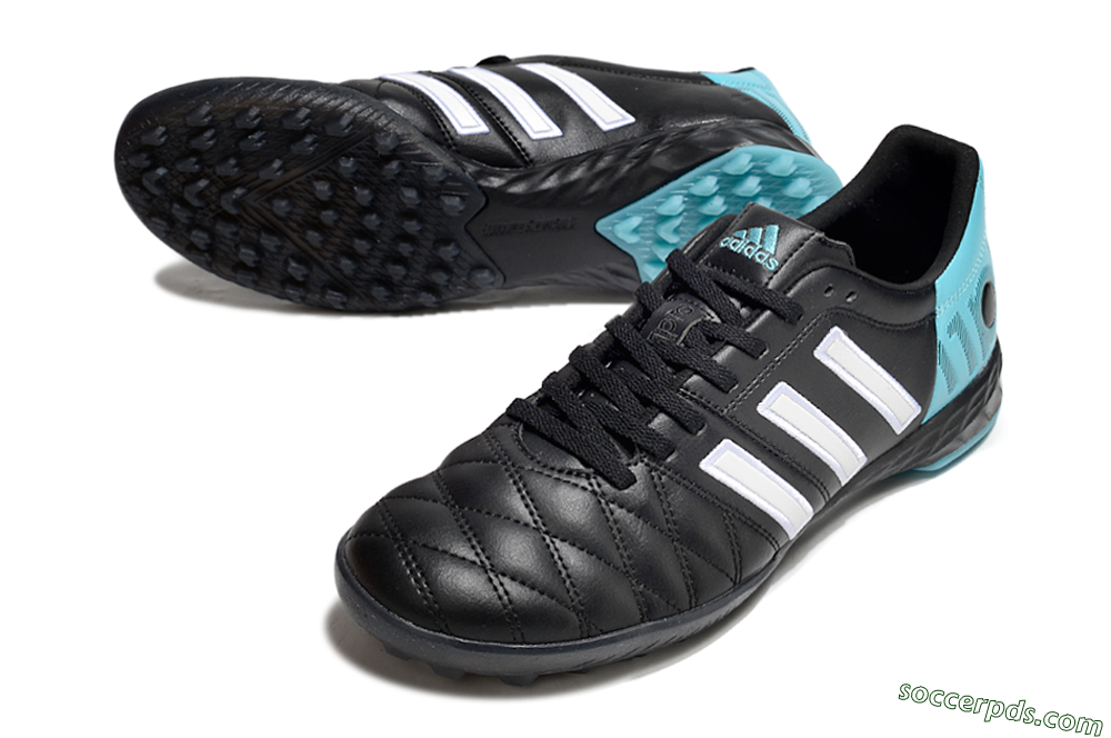 Adidas Adipure 11Pro x PD25 Trx TF Low-Tops Football Shoes - Black/White/Blue 3