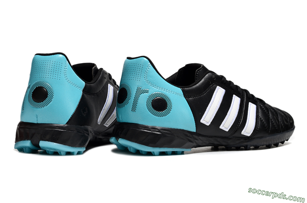 Adidas Adipure 11Pro x PD25 Trx TF Low-Tops Football Shoes - Black/White/Blue 6