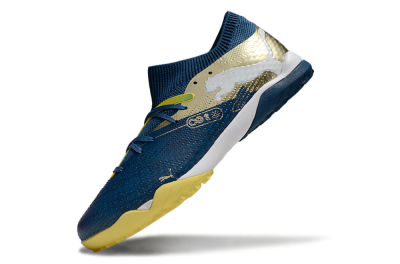 Puma Future 7 Ultimate TF Low-Tops Football Shoes - Blue/White/Gold