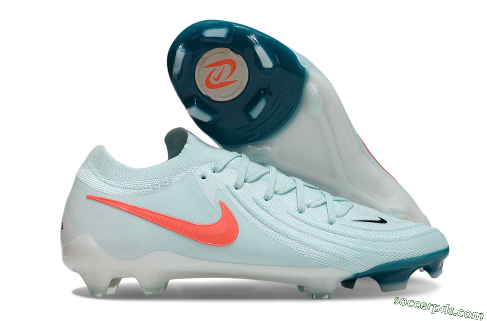 Nike Phantom Luna Elite FG Low-Tops Football Boots - Jade/Red/White 1