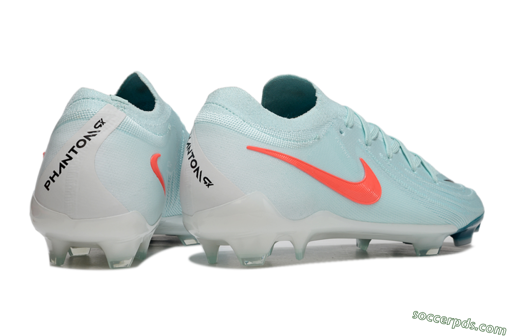 Nike Phantom Luna Elite FG Low-Tops Football Boots - Jade/Red/White 6