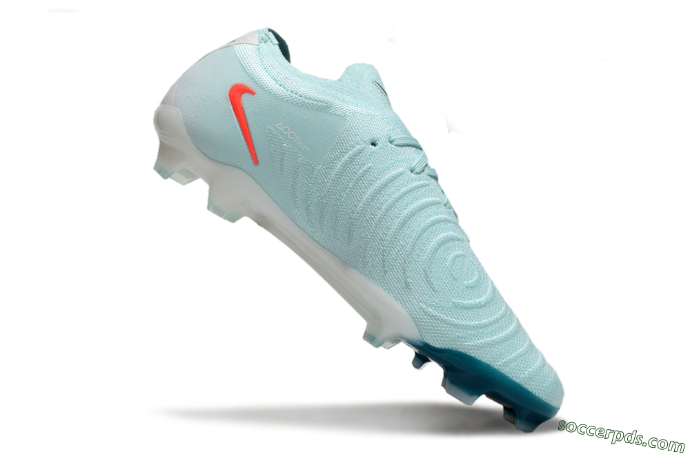 Nike Phantom Luna Elite FG Low-Tops Football Boots - Jade/Red/White 4