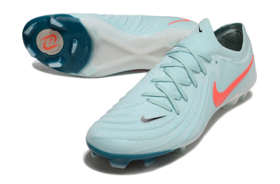 Nike Phantom Luna Elite FG Low-Tops Football Boots - Jade/Red/White