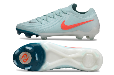Nike Phantom Luna Elite FG Low-Tops Football Boots - Jade/Red/White