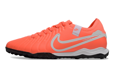 Nike Tiempo Legend 10 Pro TF Low-Tops Football Shoes - Red/White/Black